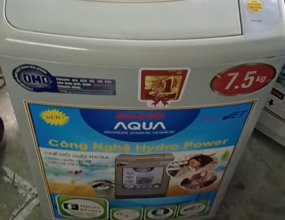 Thanh lý máy giặt Sanyo 7.5kg mới 86% còn sài tốt giá mềm hỗ trợ mùa dịch