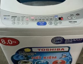 Thanh lý máy giặt Toshiba AW-8970SV 8kg chính hãng mới 90% sài tốt còn bảo hành